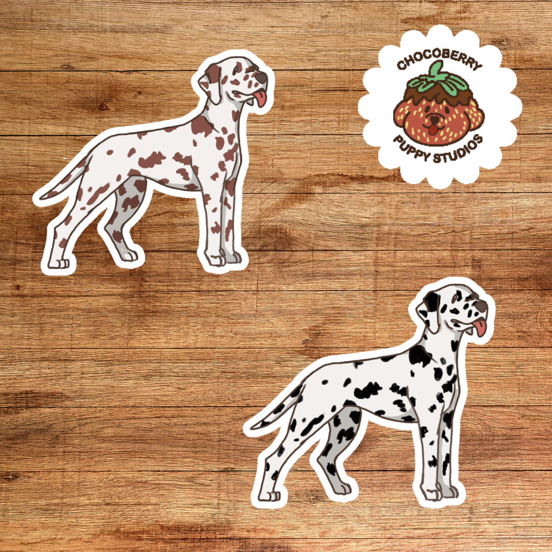 Dalmation Stickers