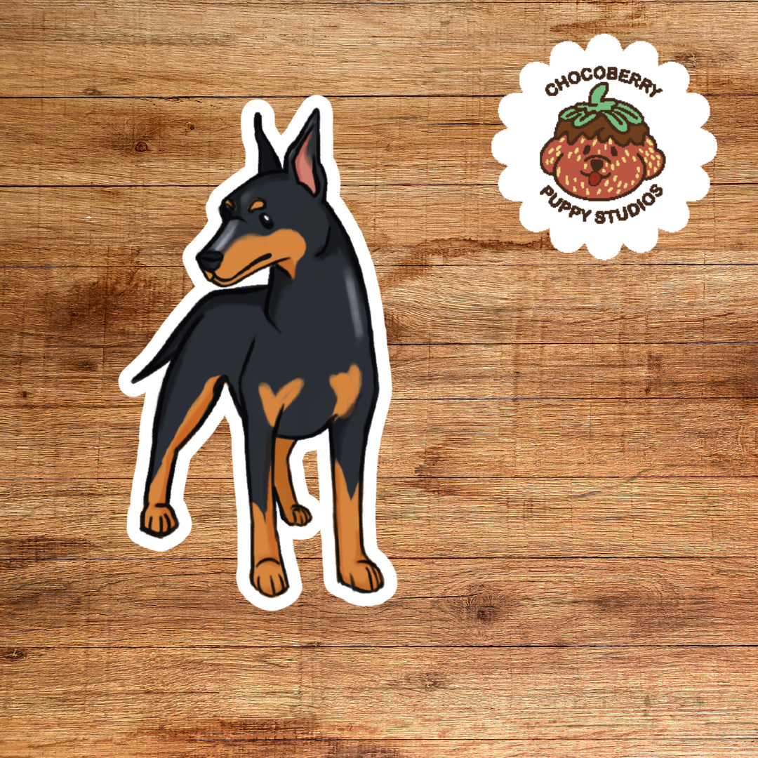 Pinscher Stickers