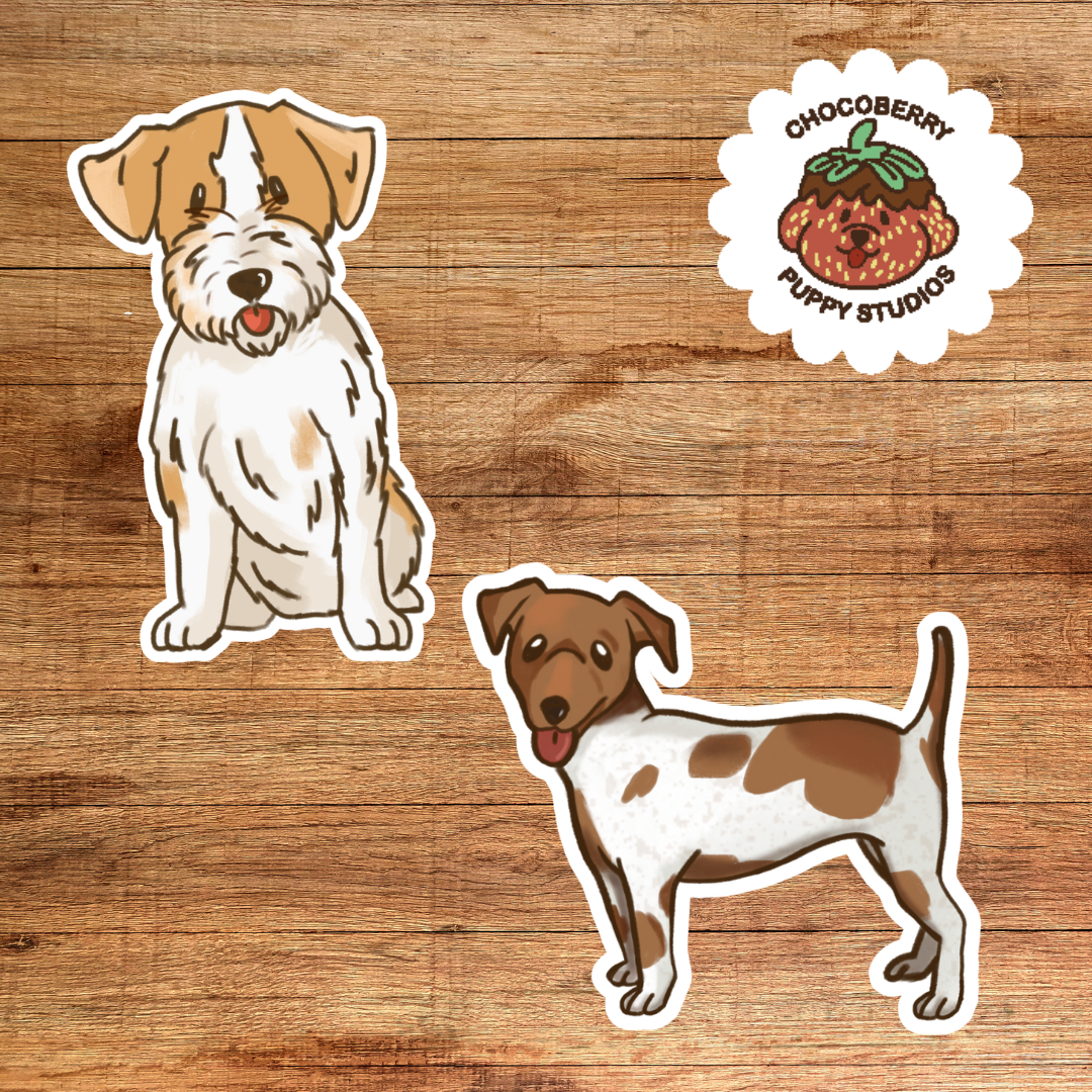 Jack Russel Terrier Stickers