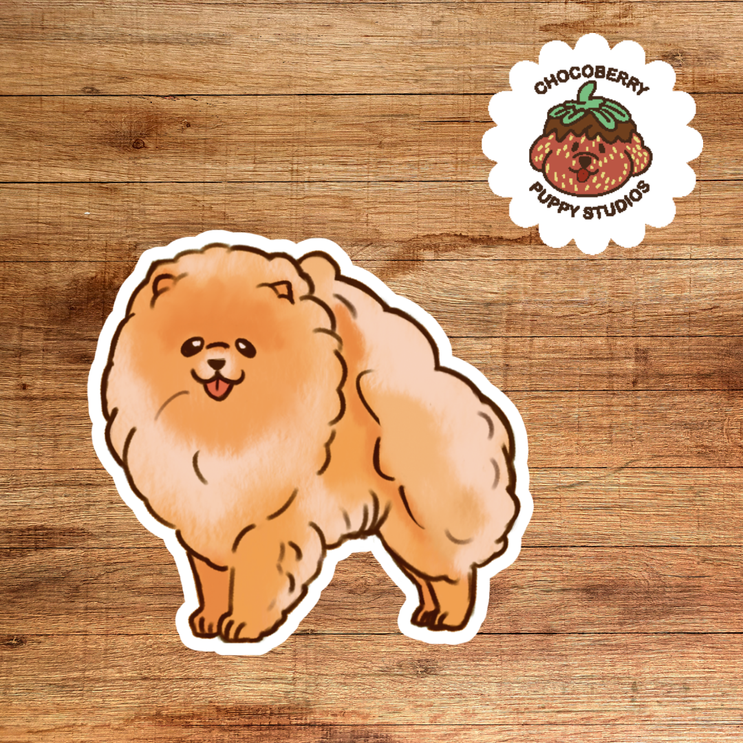 Pomeranian Stickers