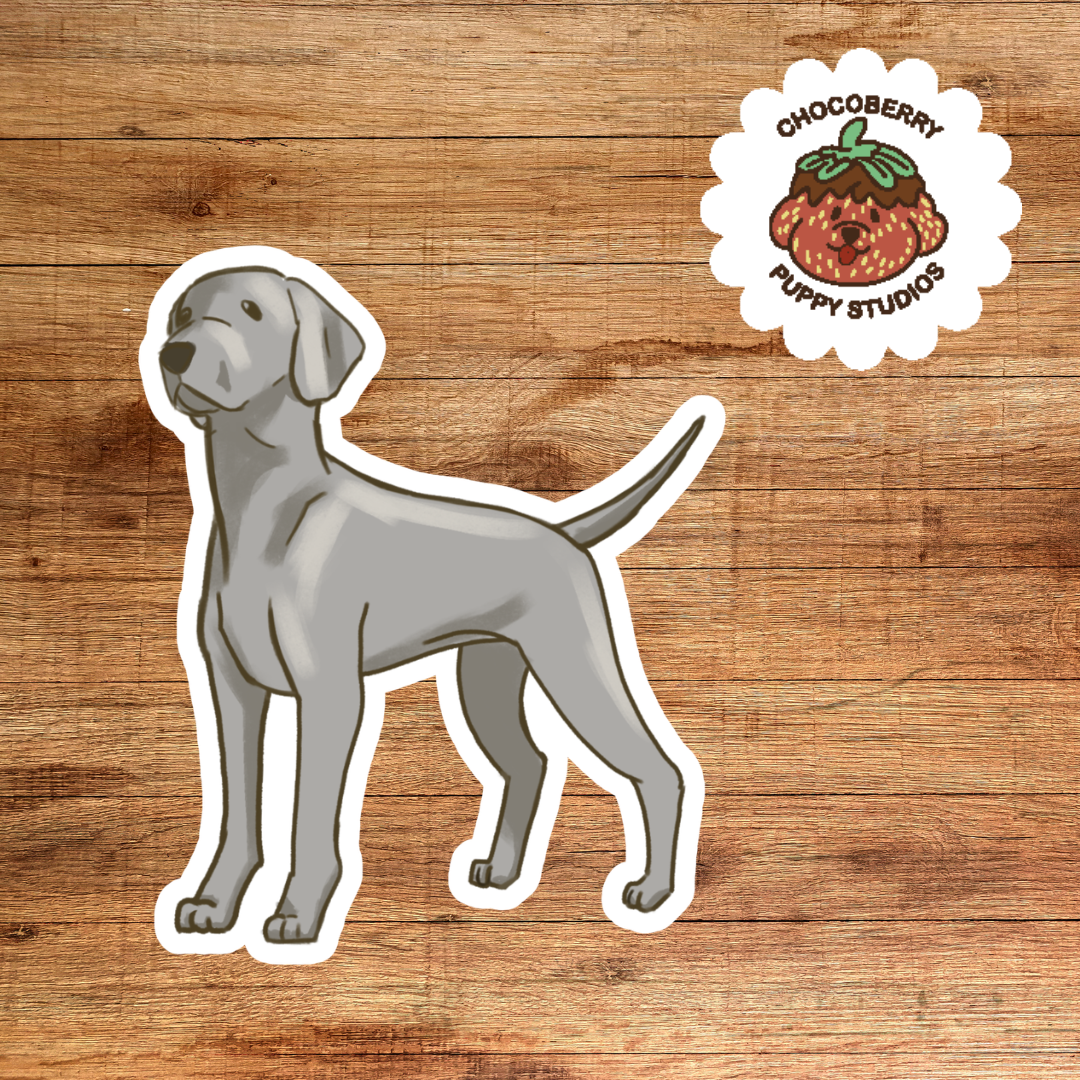 Weimaraner Stickers