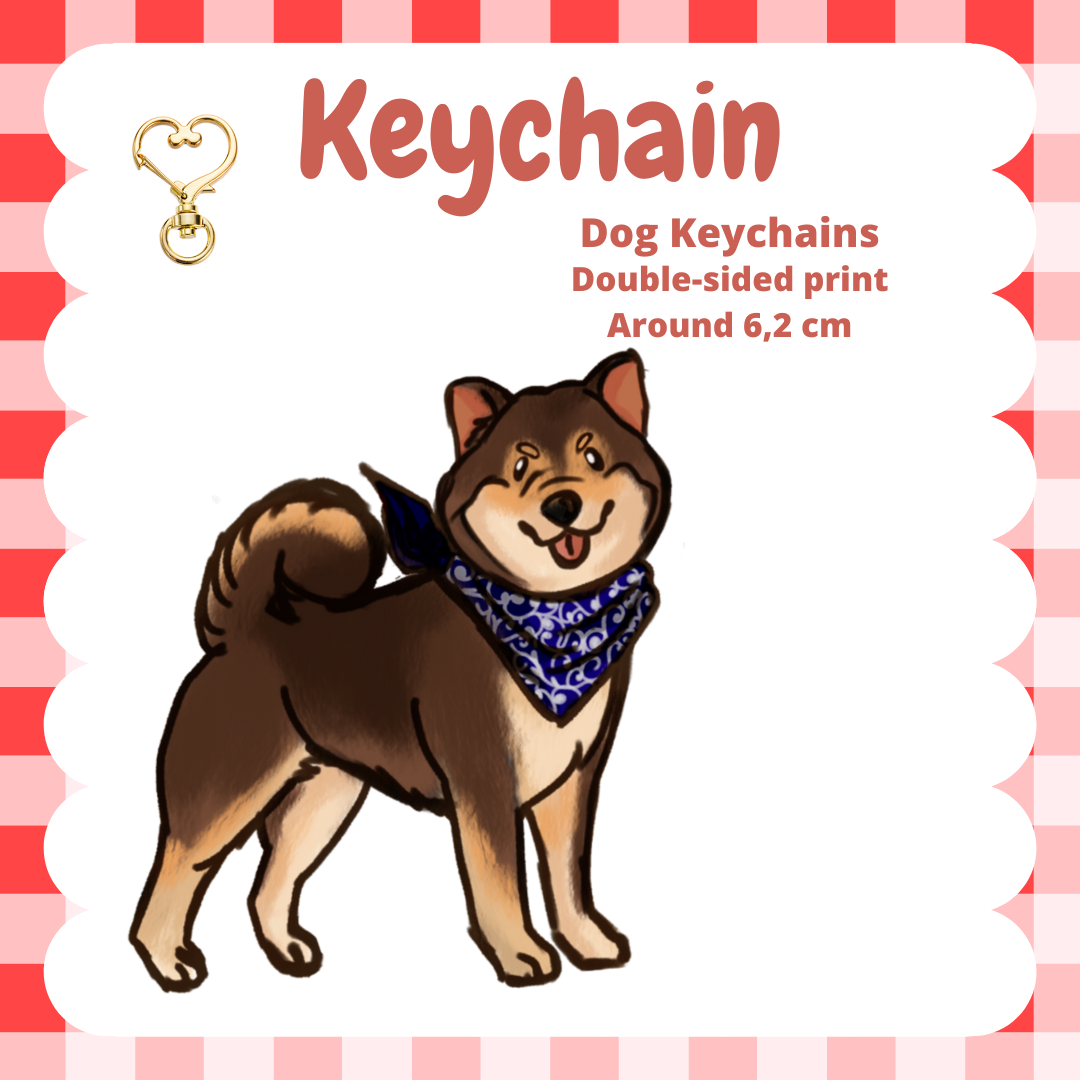 Shiba Inu Keychain