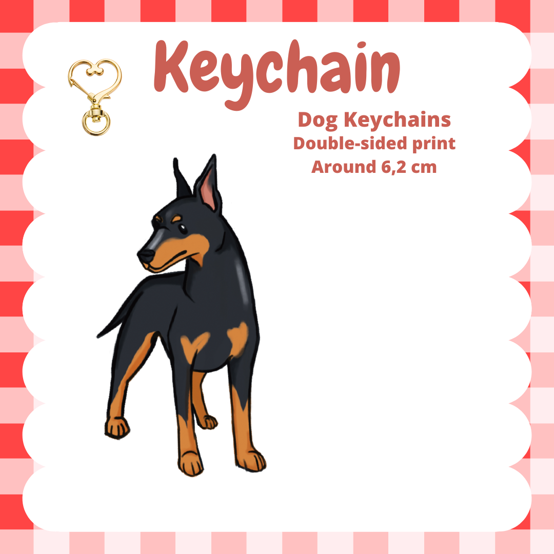 Pinscher Keychain