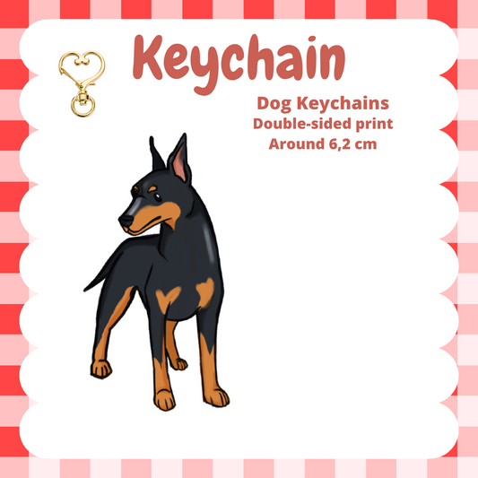 Pinscher Keychain