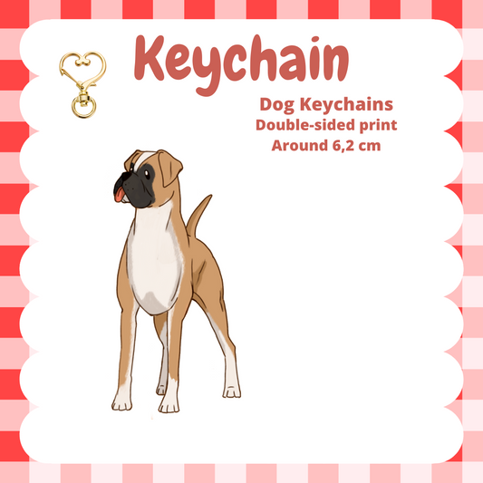 Boxer Keychain