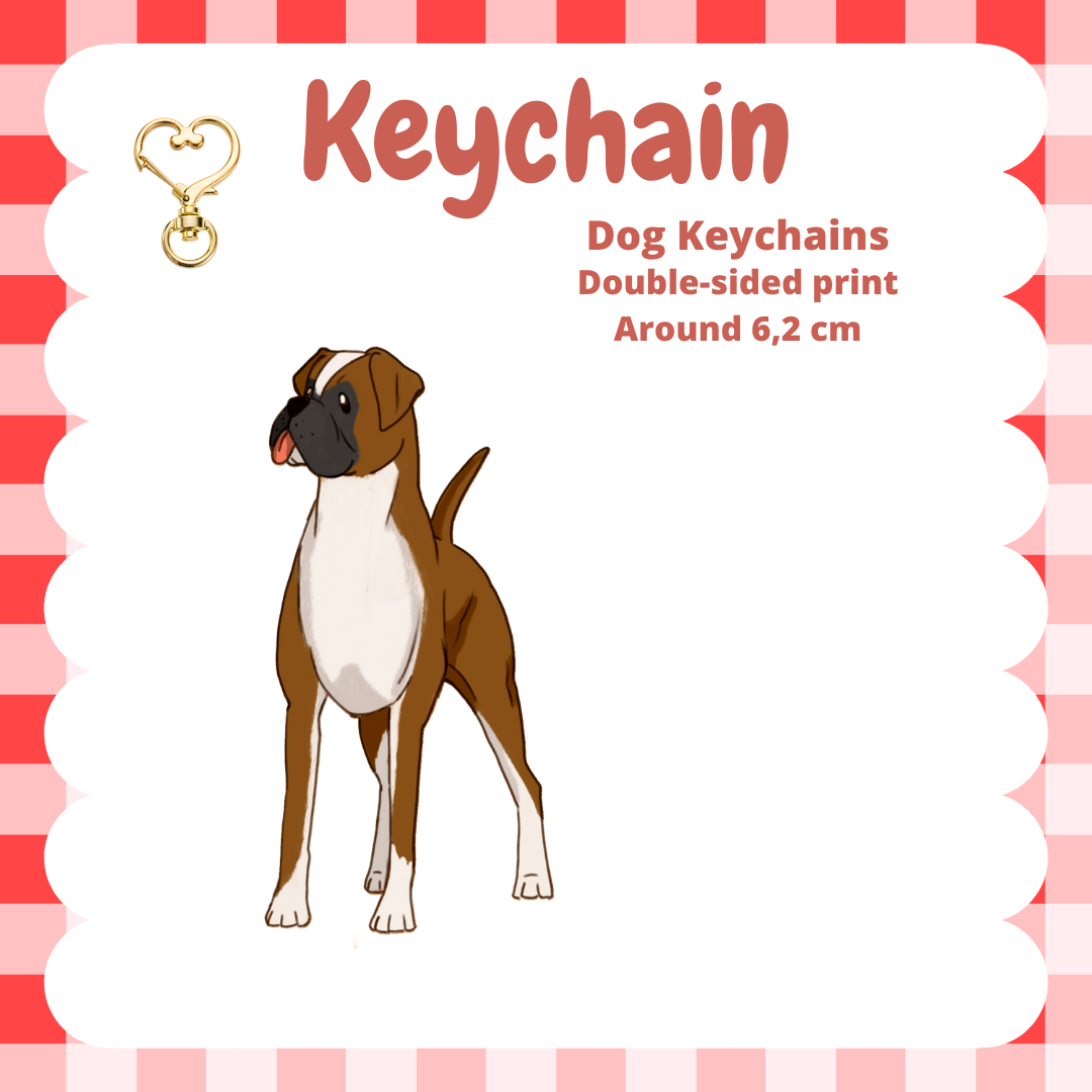 Boxer Keychain
