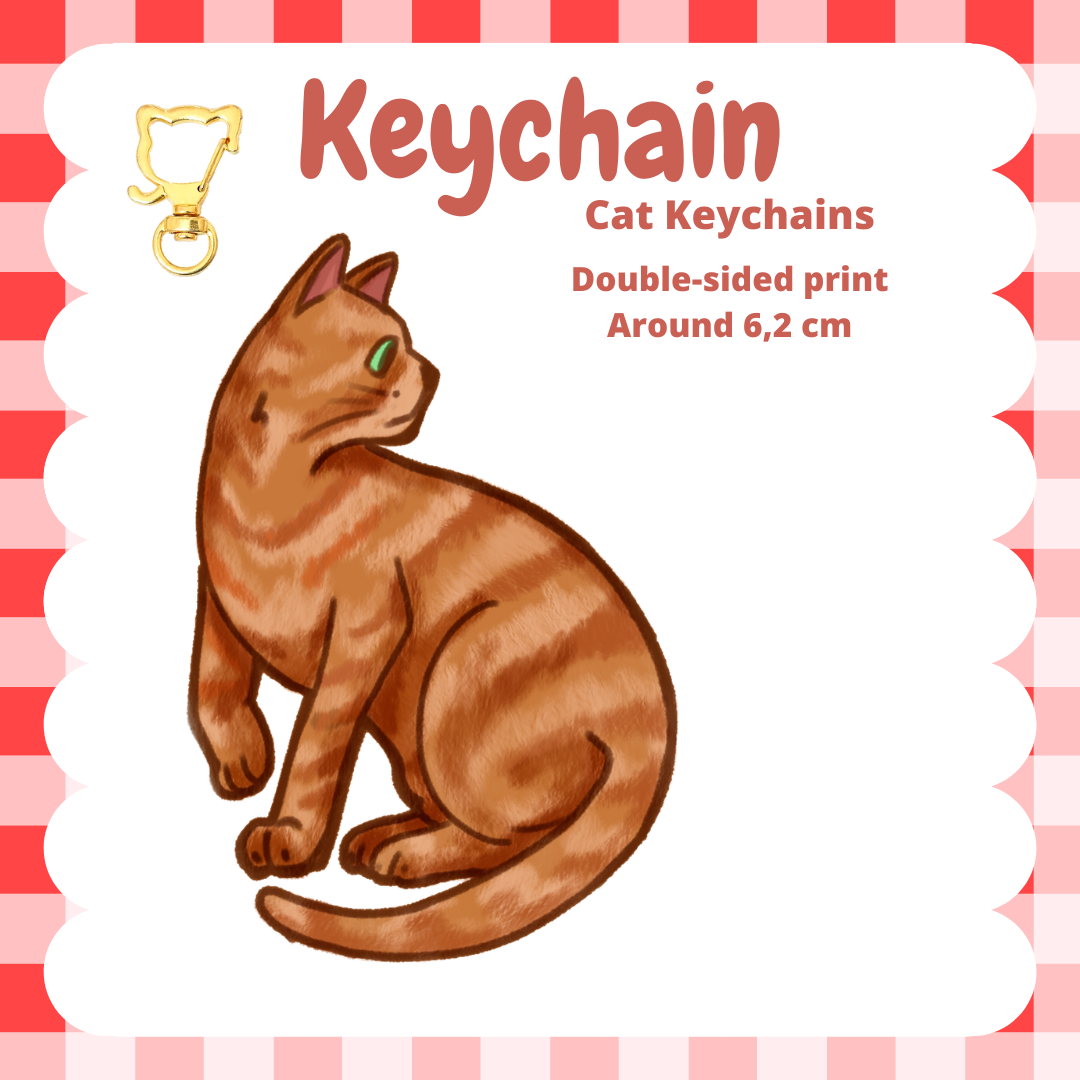 Cat Keychains