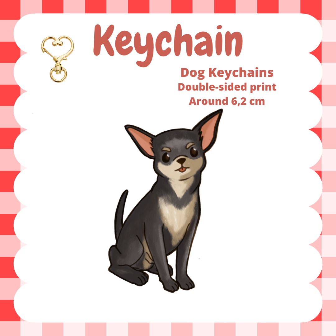 Chihuahua Keychain