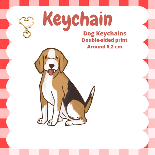 Beagle Keychain