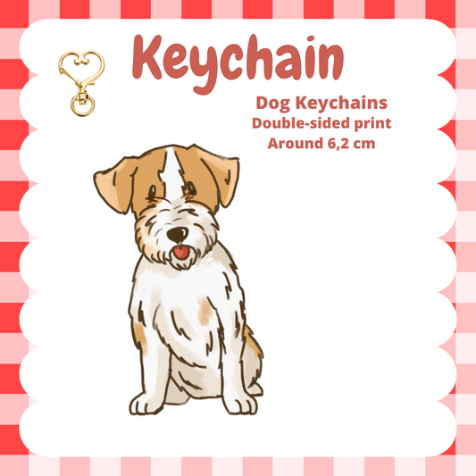 Jack Russel Terrier Keychain