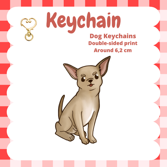 Chihuahua Keychain