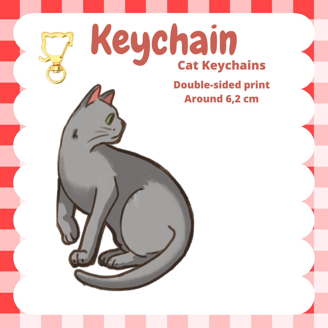 Cat Keychains