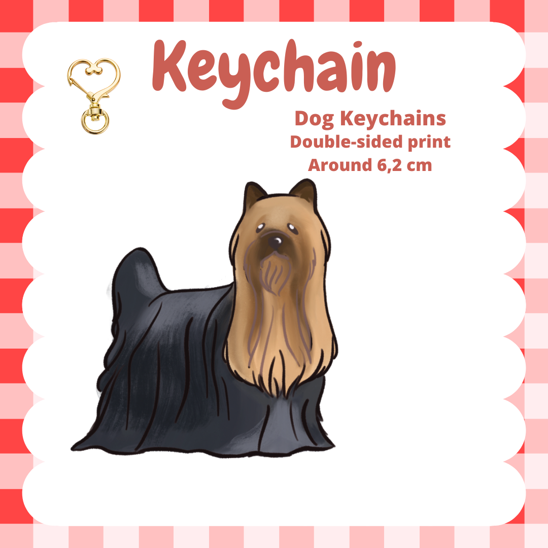 Yorkshire Terrier Keychain