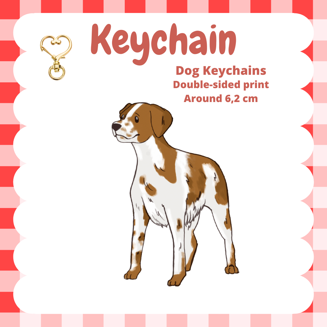 Epagnuel Breton Keychain
