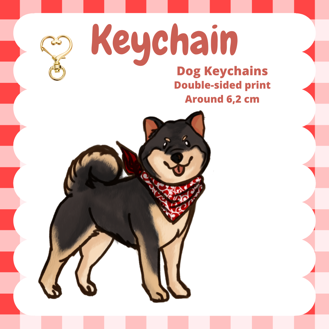 Shiba Inu Keychain