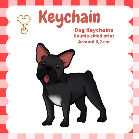 French bulldog Keychain