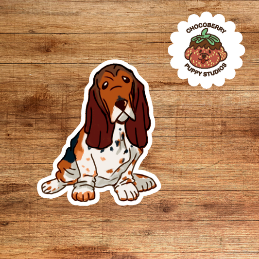Basset Hound Stickers
