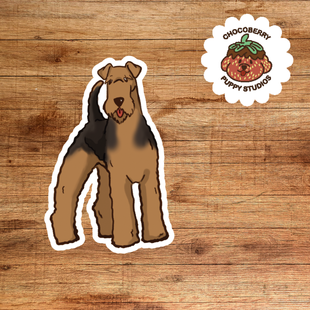 Airedale Sticker