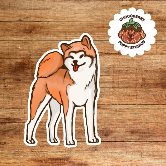 Akita Inu Sticker