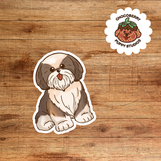Shitzu Stickers