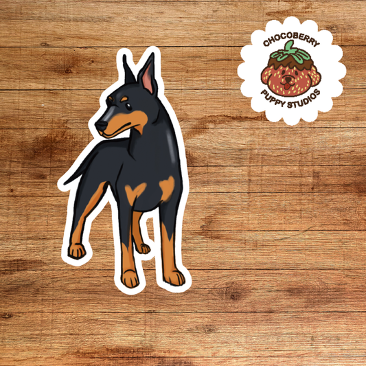 Pinscher Stickers