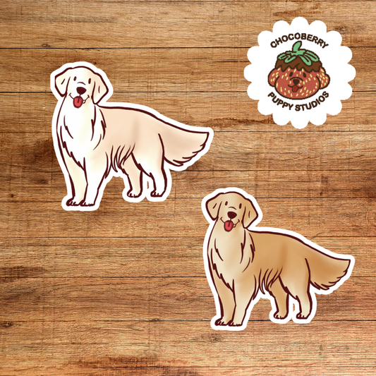 Golden Retriever Stickers