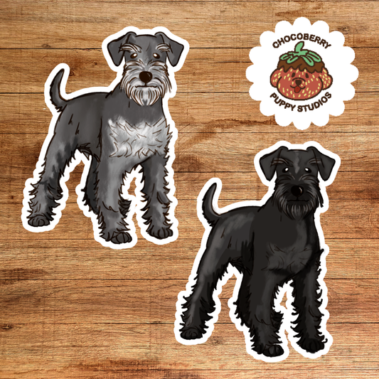 Schnauzer Stickers