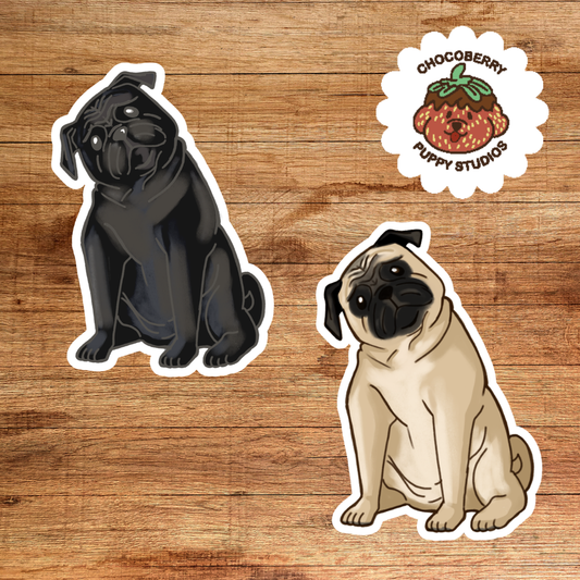 Pug Sticker