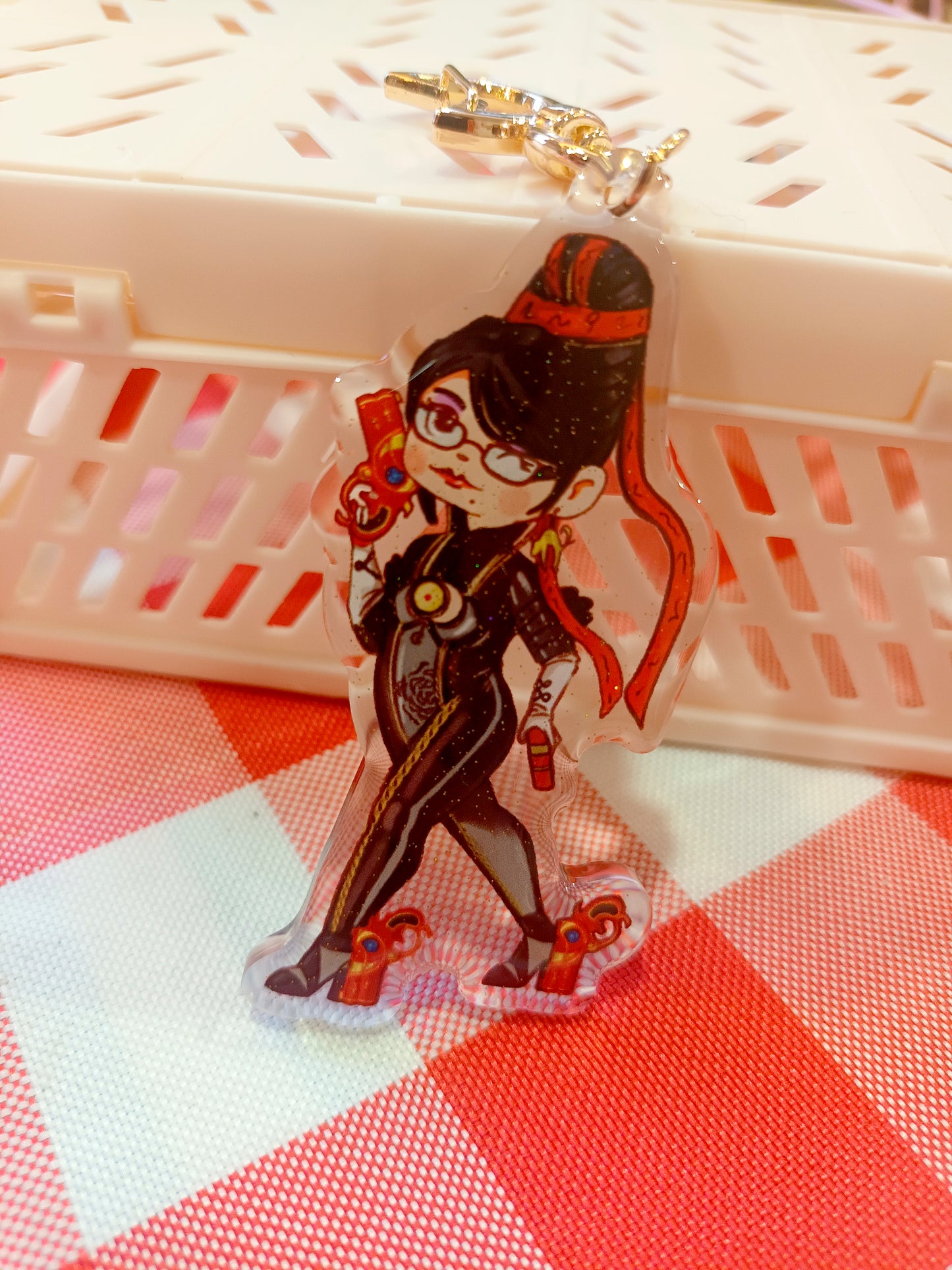 Bayonetta Keychain