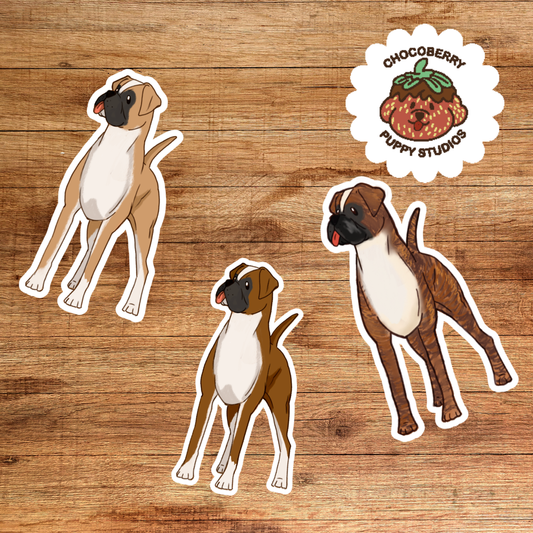 Boxer Sticker