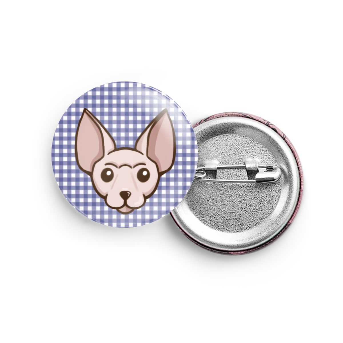 Round Cat Badges