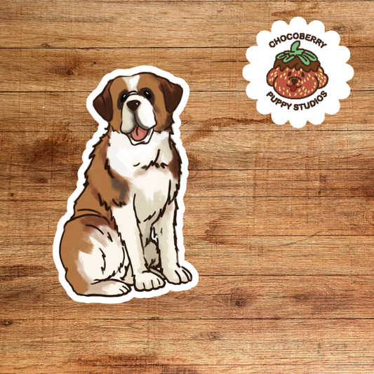 Saint Bernard Stickers